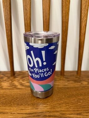 Dr. Seuss "Oh! The Places You'll Go!" Stainless Steel Tumbler - 20oz